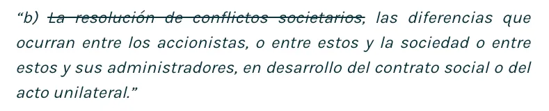 Imagen de sentencia de la Superintendencia de Sociedades