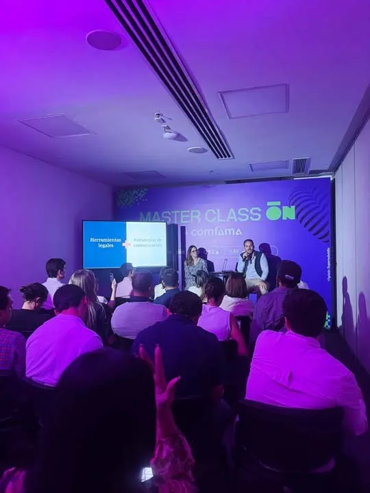 Imagen de la master class